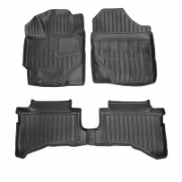 Kilimėliai 3D TOYOTA Yaris III XP13 hibridas 2014-2020, 4 vnt. juodi /5022564