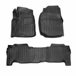 Kilimėliai 3D TOYOTA Land Cruiser 100 1998-2007, 3 vnt. juodi /5022483