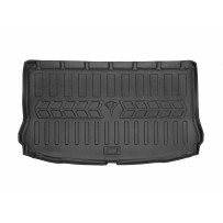 Guminis bagažinės kilimėlis SEAT Leon III 5F 2012-2020 (hečbekas/viršutinis kilimėlis /reguliuojamos grindys), juodas /6048131