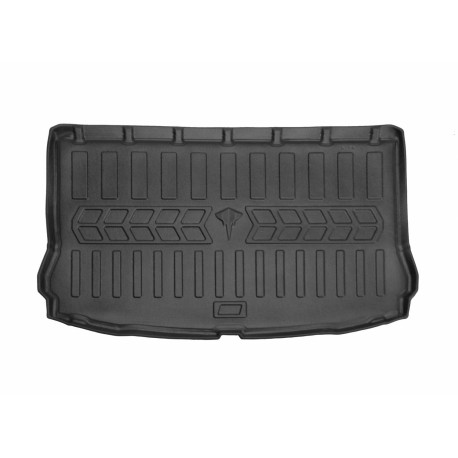 Guminis bagažinės kilimėlis SEAT Leon III 5F 2012-2020 (hečbekas/viršutinis kilimėlis /reguliuojamos grindys), juodas /6048131