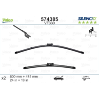 VALYTUVAI VALEO SILENCIO VOLKSWAGEN JETTA 2005 → 2010 VF330