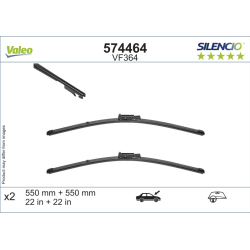 VALYTUVAI VALEO SILENCIO AUDI A6 C6 Sedanas 2004 → 2011 VF364