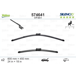 VALYTUVAI VALEO SILENCIO VOLKSWAGEN Caddy Universalas 2004 → 2015 VF441