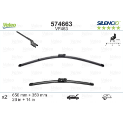 VALYTUVAI VALEO SILENCIO CHEVROLET HYUNDAI ix20 2010 → VF463