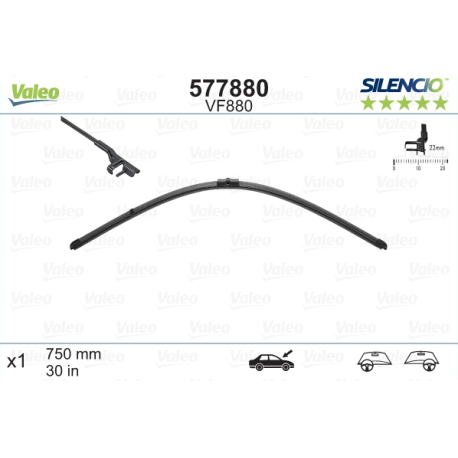 VALEO SILENCIO AUDI A2 2000 → 2005 VF880