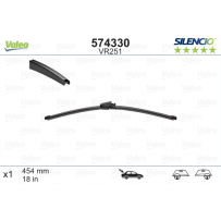 VALEO SILENCIO VOLKSWAGEN Transporter Caravelle T5 2003 → galinio stiklo valytuvas
