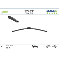 VALEO SILENCIO SKODA Octavia II Hečbekas 2004 → 2013 galinio stiklo valytuvas