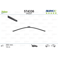 VALEO SILENCIO BMW 5 Touring G31 2017 → galinio stiklo valytuvas VR257