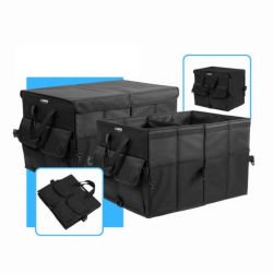 Sulankstoma daiktadėžė automobiliui. automobilio daiktų laikymo krepšys