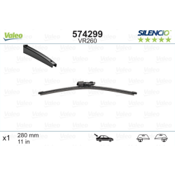 VOLKSWAGEN Golf VII Universalas 2013 → galinio stiklo valytuvas VR260