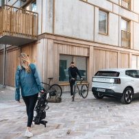 Thule OutPace dviračių laikiklis ant kablio 3 dviračiams