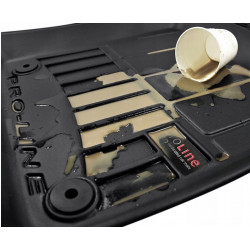 MERCEDES CLA II X218 2019 → Guminiai kilimėliai aukštais borteliais ProLine 3D