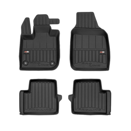 FIAT 500 ELECTRIC NUO 2020 → Guminiai kilimėliai aukštais borteliais ProLine 3D 3D426559