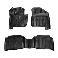 Kilimėliai 3D KIA Soul EV 2014-2019, 4 vnt. juodi /5010214