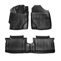 Kilimėliai 3D TOYOTA Yaris III XP13 2011-2020 , 4 vnt. juodi /5022574