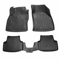 Kilimėliai 3D VOLKSWAGEN Jetta VII A7 2018 , 4 vnt. juodi /5020055