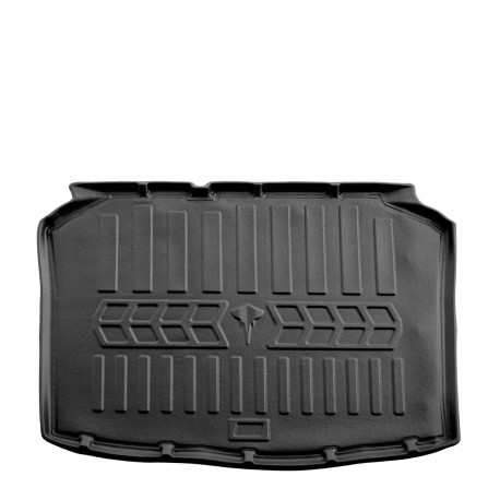 Guminis bagažinės kilimėlis SEAT Ibiza III (6L) 2002-2008, (chečbekas), juodas /6020251