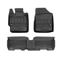TOYOTA YARIS II 2005 → 2011 Guminiai kilimėliai aukštais borteliais ProLine 3D