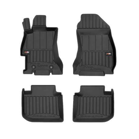 SUBARU IMPREZA 2011 → 2016 Guminiai kilimėliai aukštais borteliais ProLine 3D