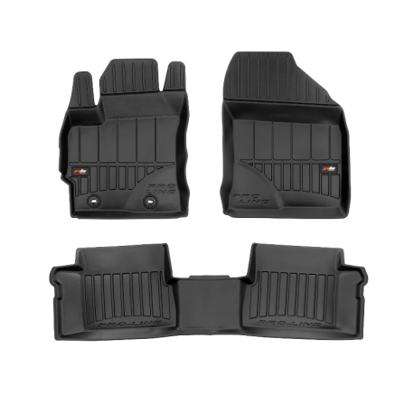 TOYOTA AURIS HYBRID 2012 → 2018 Guminiai kilimėliai aukštais borteliais ProLine 3D