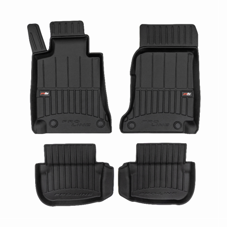 MERCEDES E W213 Sedanas 2016 → Guminiai kilimėliai aukštais borteliais ProLine 3D