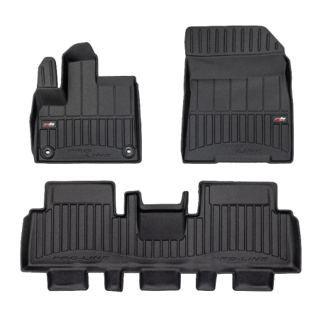 PEUGEOT E - RIFTER 2021 → Guminiai kilimėliai aukštais borteliais ProLine 3D