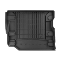 JEEP WRANGLER IV 2017 → Guminis bagažinės kilimėlis aukštais borteliais ProLine 3D