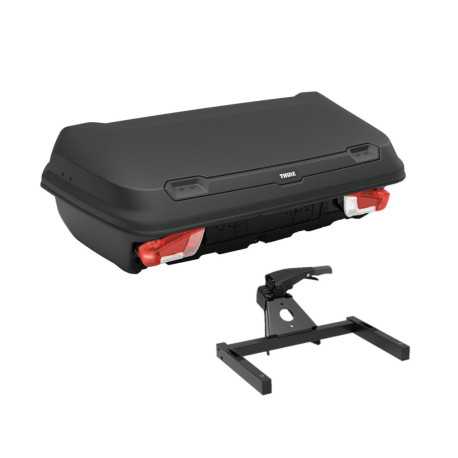 THULE ARCOS BOX XL Bagažinė ant kablio PILNAS KOMPLEKTAS SU MONTAVIMO PLATFORMA