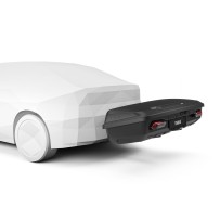 THULE ARCOS BOX XL Bagažinė ant kablio PILNAS KOMPLEKTAS SU MONTAVIMO PLATFORMA