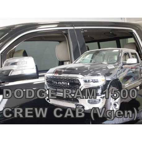 DODGE Ram 1500 V Crew Cab 4 durų 2019 → (+OT) Langų vėjo deflektoriai keturioms durims