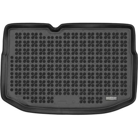 Citroen C3 su standartinio dydžio atsarginiu ratu 2009 → 2016 Guminis bagažinės kilimėlis