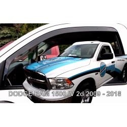 DODGE Ram 1500 IV 2 durų 2009 → 2018 Langų deflektoriai priekinėms durims