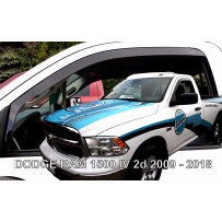 DODGE Ram 1500 IV 2 durų 2009 → 2018 Langų deflektoriai priekinėms durims