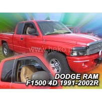 DODGE Ram 1500 4 durų 1991 → 2002 Langų deflektoriai priekinėms durims