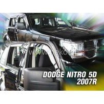 DODGE Nitro 2006 → 2011 (+OT) Langų vėjo deflektoriai keturioms durims