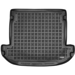 Hyundai SANTA FE IV 7 vietų 2018 → 2020 Guminis bagažinės kilimėlis su borteliu