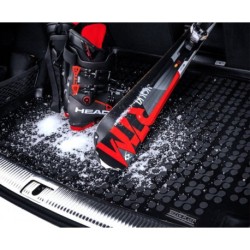 Jeep WRANGLER UNLIMITED JL Plug-in Hybrid (4xe PHEV) 2021 → Guminis bagažinės kilimėlis su borteliu