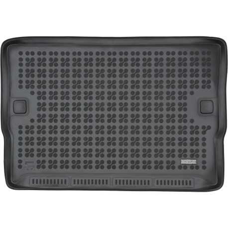 Opel ZAFIRA LIFE Extra Long (8–9 vietų, vientisa galinė sėdynė) 2019 → Guminis bagažinės kilimėlis su borteliu