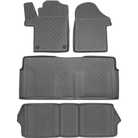 MERCEDES V-class W447 2014 → salono kilimėliai 1+2+3 eilės Aristar