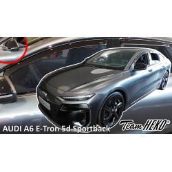 AUDI A6 E-TRON 5d 2024 → LTB Sportback (Version with mirrors) (+OT) Langų vėjo deflektoriai keturioms durims