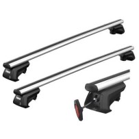 Stogo skersiniai NISSAN NP300 (D23) Double Cab 2015 → Thule SmartRack XT Alu