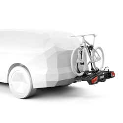 Thule VeloSpace 3 dviračių vežti 2 dviračius laikiklis ant kablio e-bike mikroautobusams