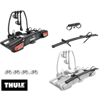 Thule VeloSpace 3 dviračių laikiklis ant kablio e-bike mikroautobusams vežti 4 dviracius 3+1