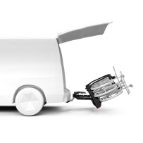 Thule VeloSpace 3 dviračių vežti 3 dviračius laikiklis ant kablio e-bike mikroautobusams + adapteris