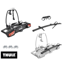 Thule VeloSpace 3 dviračių vežti 3 dviračius laikiklis ant kablio e-bike mikroautobusams + adapteris