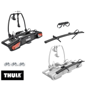 Thule VeloSpace 3 dviračių vežti 3 dviračius laikiklis ant kablio e-bike mikroautobusams + adapteris