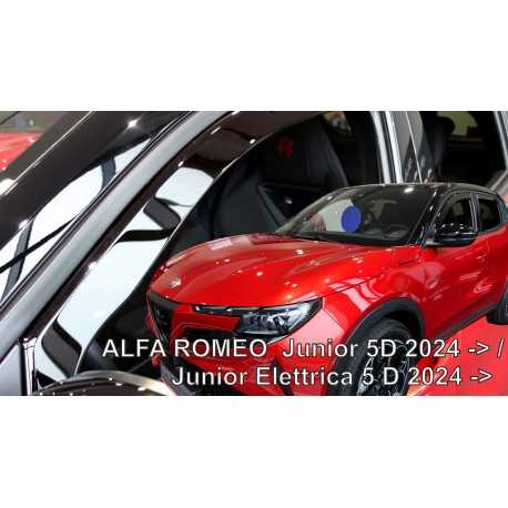 ALFA ROMEO JUNIOR 5d 2024 → (+OT)) Langų vėjo deflektoriai keturioms durims