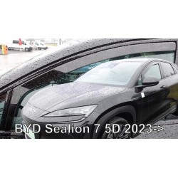 BYD Sealion 7 5d 2023 → Langų vėjo deflektoriai priekinėms durims