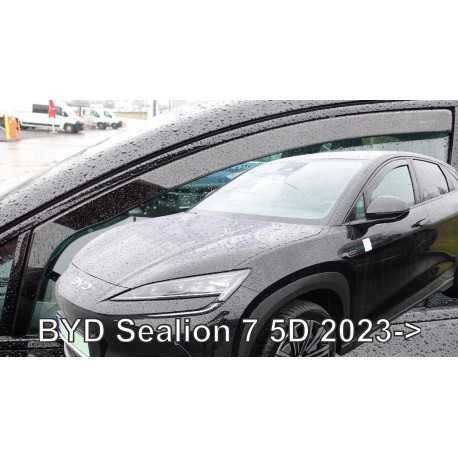 BYD Sealion 7 5d 2023 → Langų vėjo deflektoriai priekinėms durims