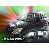 DR 5 5d 2007 → 2020 (+OT) langų vėjo deflektoriai keturioms durims